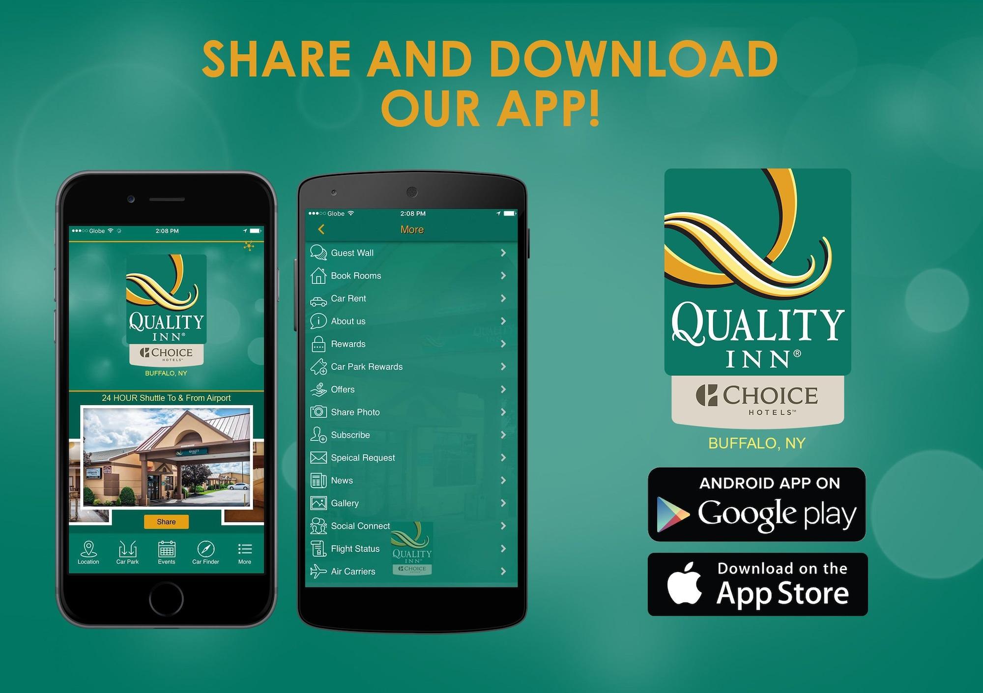 Quality Inn Airport Cheektowaga Exterior foto